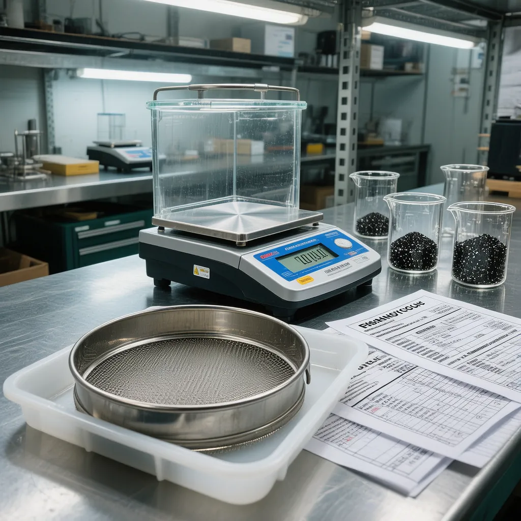 Quality testing bench